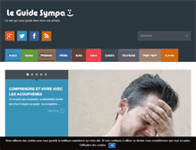 Tablet Screenshot of le-guide-sympa.com